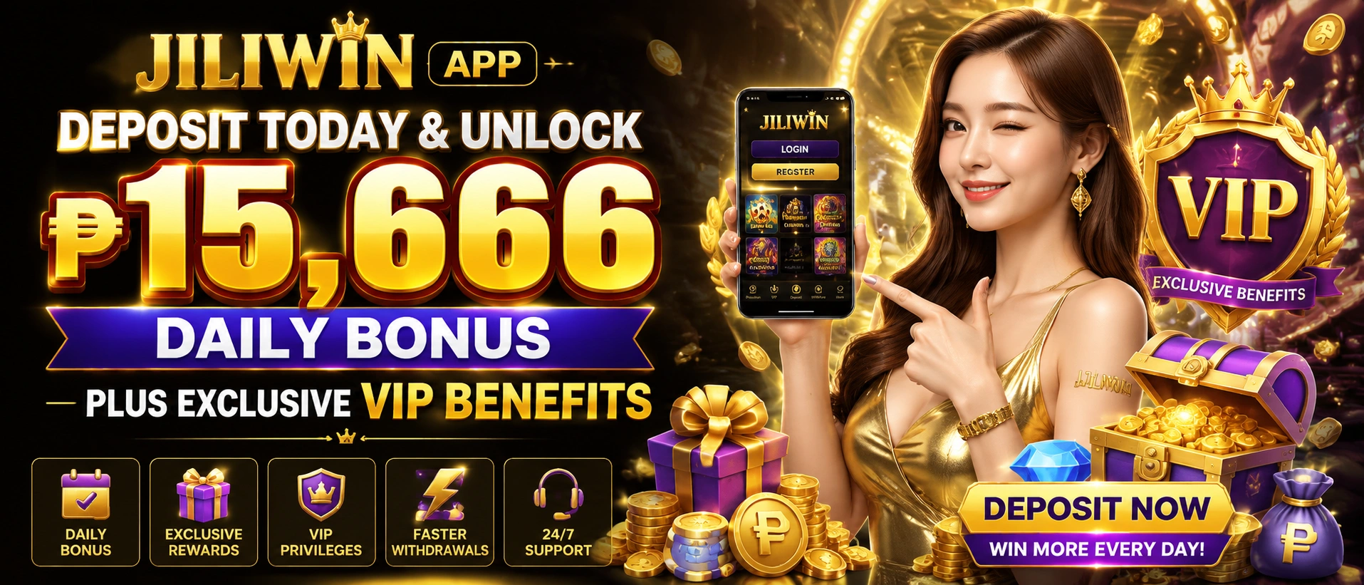 Jiliwin payment and cashier visual